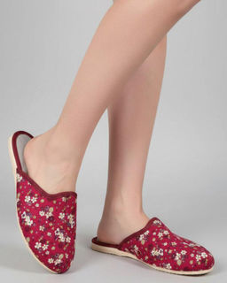 Тапочки ООО Обувь 8/58_бордо