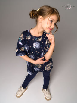 Костюм Мун ежик с одуванчиком-индиго - Sovalina фото 10