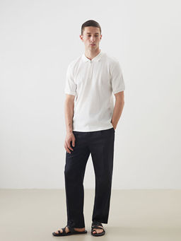 Polo Yaka Erkek Dokulu Ti??rt