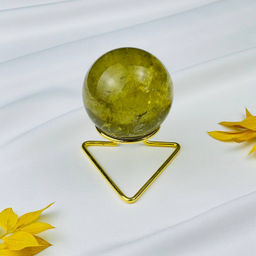 Шар из Цитрина на подставке