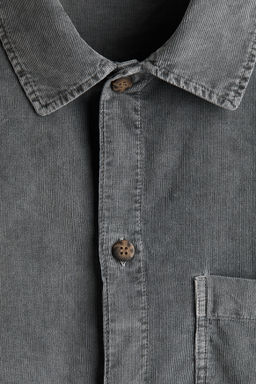 Camisa boxy de pana Relaxed Fit - H&m фото 4