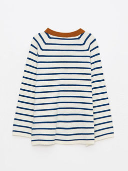 Bisiklet Yaka Uzun Kollu Erkek Bebek Triko Kazak - Waikiki фото 2