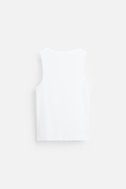 BASIC RIBBED TANK TOP - Zara фото 15