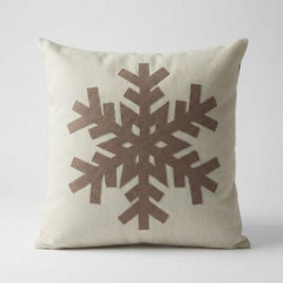 По/Чехол на подушку ALTRO арт.ТК5060-02 СНЕЖИНКА (фон крем)