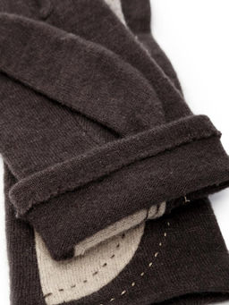 Перчатки жен Labbra LB-PH-45 brown  фото 4