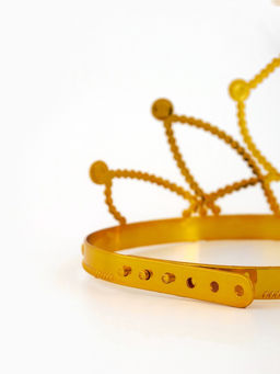 Цена за 2 шт. Корона принцессы для девочки, цвет золотой