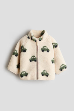 Chaqueta estampada en borreguito - H&m фото 12