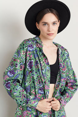 Костюм женский SET001/11/Зеленый, розовый - M&G all natural фото 3