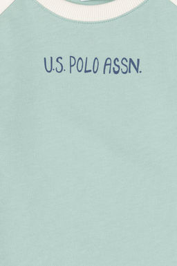 Толстовка водно-зеленого цвета для мальчика Неожиданная скидка в корзине - U.s. polo assn фото 3