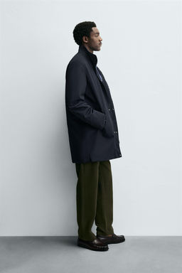 WATER-REPELLENT DETACHABLE TECHNICAL PARKA - Zara фото 4