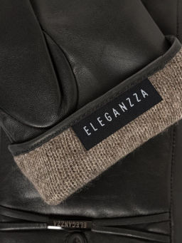 Перчатки женские 100% ш IS851 black - Eleganzza фото 6