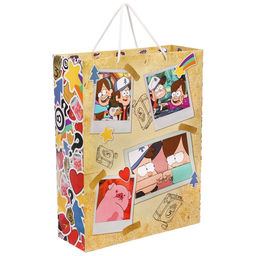 Пакет ламинированный вертикальный, 31 х 40 х 11 см, Гравити Фолз