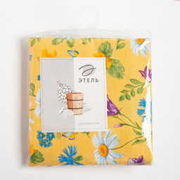 Простыня для бани Русское поле 145х 180 см, хлопок вафельное полотно - Этель фото 5