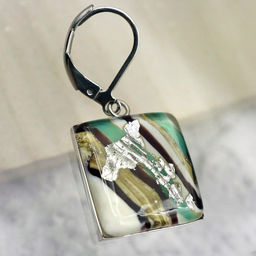 Серьги из муранского стекла ELEGANT ACCENT LS2985 - Vloes фото 6