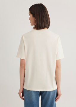 Mavi Logo Bask?l? Bej Tisort  фото 4