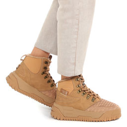 Женские высокие кеды FILA POWDER SNKR W Артикул 3508941, темно-бежевый