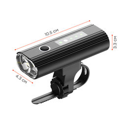 Фонарь передний COMIRON OKO400 корпус: авиационный алюминий 6063, IP67; свет: 1 XPG, 400lm; аккум: 3.7V 4000 mAh, USB; POWER BANK. /уп 25/50/ - Галеонтрейд фото 21