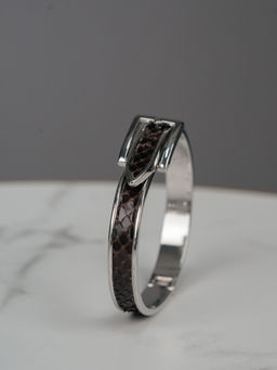 Браслет из кожи питона