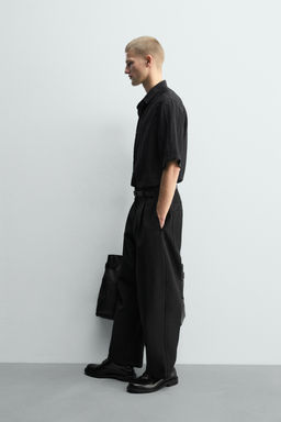 TEXTURED RELAXED FIT SHIRT - Zara фото 4