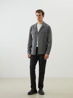 Standart Kal?p Erkek Blazer Ceket