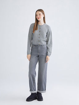 Boyfriend Fit Kad?n Jean Pantolon