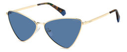 Солнцезащитные очки POLAROID PLD 6244/S/X Золотой, женские