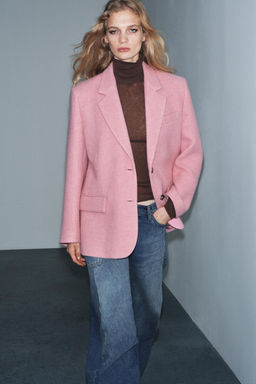 ZW COLLECTION LIMITED EDITION OVERSIZE BLAZER - Zara фото 6