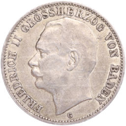 3 марки 1909 года G Германия (Баден)