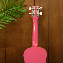 Сувенирный музыкальный инструмент Гитара-укулеле «Красное влечение», 55×20×6 см