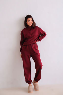 Martichelli Костюм спортивный в винном оттенке  фото 9