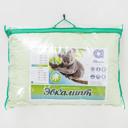 Подушка Адамас Эвкалипт, размер 70х70 см, эвкалиптовое волокно, чехол тик  фото 4