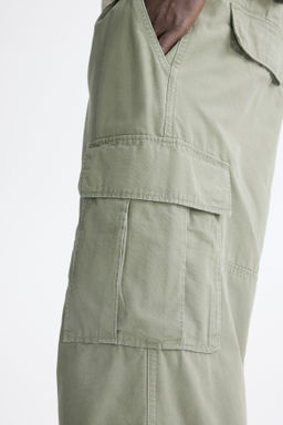 Pantal?n cargo de algod?n Relaxed Fit - H&m фото 8