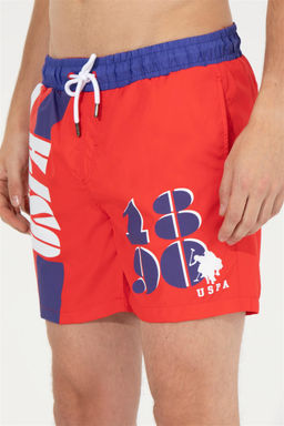 U. S. Polo Assn Мужские красные шорты для плавания - U.s. polo assn фото 7