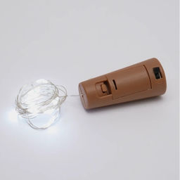 ULD-S0200-020/SСR/3LR WHITE IP20 WINESTOPPER Гирлянда светодиодная Роса с пробкой на батарейках 3*LR44(в/к), 2м. 20 светодиодов. Белый свет. Провод медный. TM Uniel