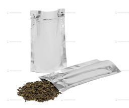 Пакет серебристый с зип-застежкой 100гр., 1 уп*10шт.