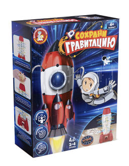 Игра настольная "Сохрани гравитацию" 4+ (70027) "Десятое королевство"