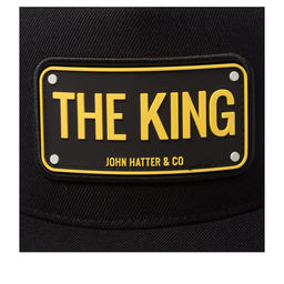 Бейсболка JOHN HATTER арт. R4-1005-U00 The King (черный)  фото 4