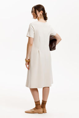 ЕВТ 5076/светлый беж платье жен