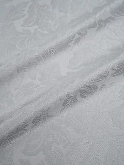 Лен с вискозой жаккард Севилья цв.серый металлик, ш.1.6м, лен-48%, вискоза-52%, 160гр/м.кв