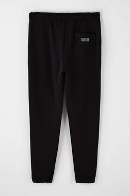 Siyah Regular/Normal Kesim Cep Ustu Etiket Detayl? Lastik Paca Esofman TMNAW26EA00012 - Trendyolmilla фото 4