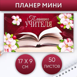 Планер мини с отрывными листами Планинг учителя