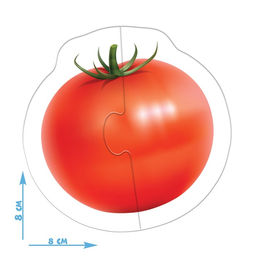 Макси-пазлы Овощи, 8 пазлов - Puzzle time фото 2