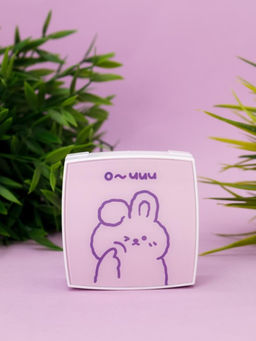 Контейнер для линз Cute bunny, pink