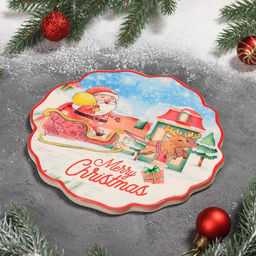 Подставка под горячее Доляна «Зимний праздник», 18×17.4 см