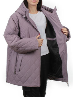 F-803 LILAC Куртка демисезонная женская (100 гр. холлофайбер) - Fashion фото 7