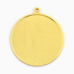 Медаль призовая 003 диам 5 см. 1 место. Цвет зол. Без ленты