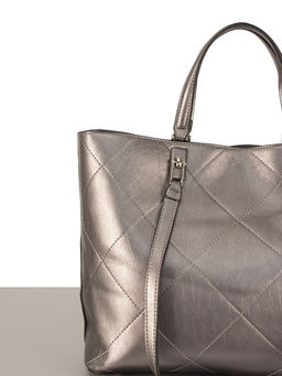 LACCOMA сумка WJA9723-графит эко кожа хлопок  фото 3