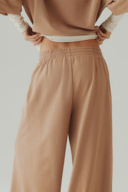 Pantal?n con cord?n de ajuste y pliegue decorativo - H&m фото 10