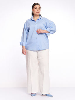 Блузка голубая BL11582BLU13