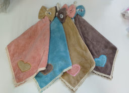 Набор полотенец из микрофибры, 4 шт 30х30